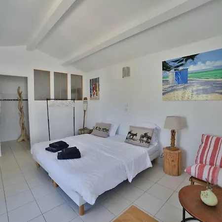 Villa Charming In Le Bois-plage With Private Pool